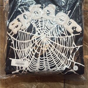 SP5DER OG WEB Hoodie Black